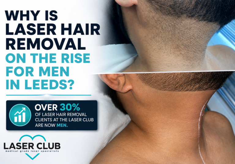 Why Is Laser Hair Removal on the Rise for Men in Leeds?
